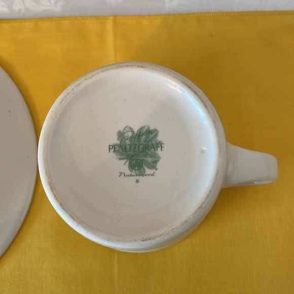 Pfaltzgraff Naturewood mug and saucer - Picture 4 of 8